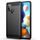 Obal / kryt pre Samsung Galaxy A21s čierny - Forcell Carbon