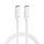 Kabel Type-C / Type-C QC4.0 3A/20V PD60W, 300 cm - bílý Forcell