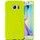 Obal / kryt pre Samsung Galaxy S6 Edge limetkový - JELLY