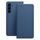 Pouzdro / obal na Xiaomi Redmi Note 12 4G modré - knížkové Luna Book Carbon
