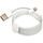 Apple USB kábel MD819ZM iPhone 5 bulk 2m white - originálny Apple