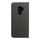 Pouzdro / obal na Samsung Galaxy S9 Plus černé - knížkové LUNA CARBON