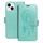 Pouzdro / obal na Apple iPhone 14 ( 6.1 ) zelený - knížkový Forcell MEZZO