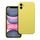 Obal / kryt na Apple iPhone 11 žlutý - SILICONE 2mm