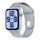Silikonový řemínek OBAL:ME pro Apple Watch 42-49mm M-L šedý