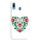 Obal / kryt pre Samsung Galaxy A20 biely FunnyCase Heart