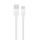 Datový a nabíjecí kabel USB C (max 66W) bílý Huawei SuperCharge