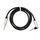 AUX cable 3,5mm at an angle 90 degree