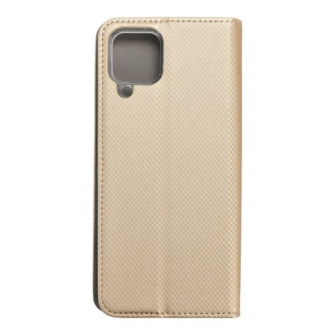 Pouzdro / obal na Samsung Galaxy A22 4G zlaté - knížkové Smart