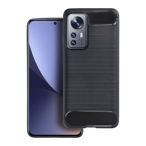 Borító a Realme 9 készülékhez - fekete Forcell CARBON