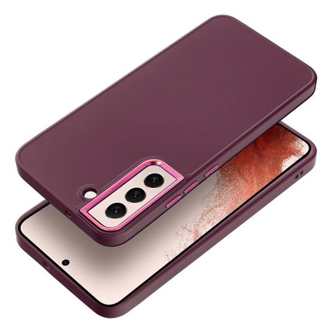 Obal / kryt na Samsung Galaxy S22 Plus fialový - FRAME