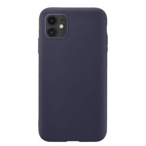 Obal / kryt pre Huawei P40 tmavomodrý - silikónový