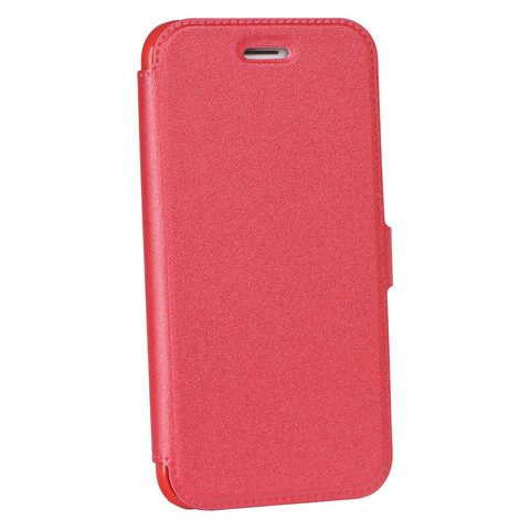 Pouzdro / obal na Apple iPhone XR červené - knížkové Pocket