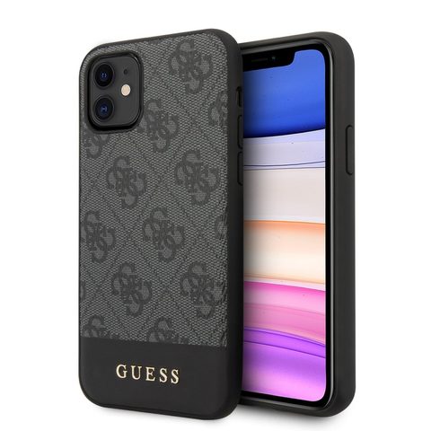 Obal / kryt na Apple iPhone 11 sivé - GUESS