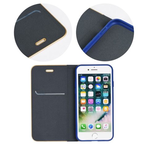 Puzdro / obal pre Apple Iphone 6 modré - book Luna