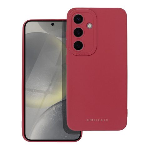 Obal / kryt na Samsung Galaxy S24 červený - Roar Luna
