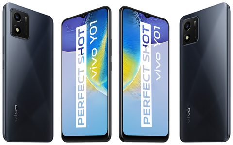 VIVO Y01 3GB/32GB Elegáns Fekete