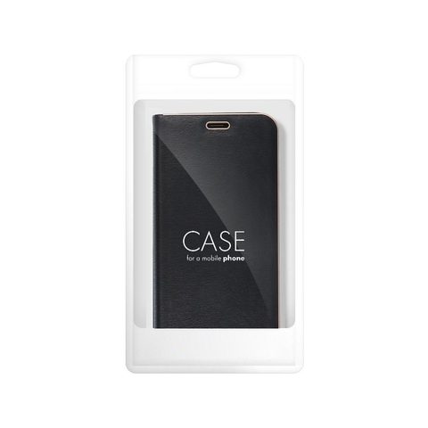 Puzdro / obal pre Samsung Galaxy A03 čierny - kniha Forcell LUNA