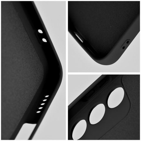 Obal / kryt na Samsung Galaxy A40 černý - Forcell Silicone Lite