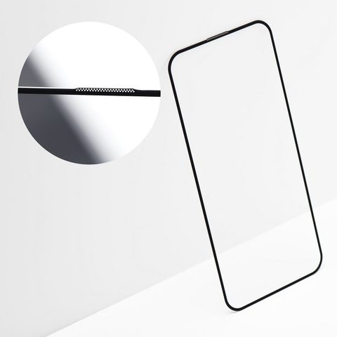 Tvrzené/ ochranné sklo Apple iPhone 13 Pro / 14 černé - OG Premium Glass