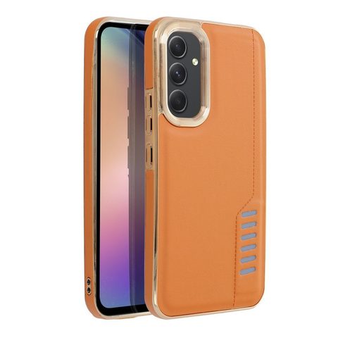 Obal / kryt na Samsung Galaxy A54 5G hnědý - MILANO Case