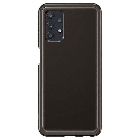 Obal / kryt na Samsung Galaxy A32 5G černý - Original Soft Clear Cover