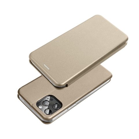 Pouzdro / obal na Samsung Galaxy A52 5G / A52 LTE / A52S zlaté - knížkové Forcell Elegance