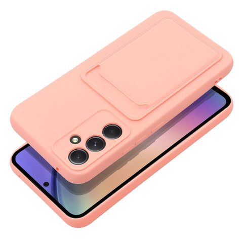 Obal / kryt na Samsung Galaxy A54 5G růžový - CARD Case