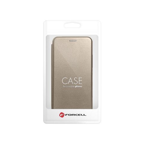 Puzdro / obal pre Samsung Galaxy A53 5G zlatý - kniha Forcell Elegance