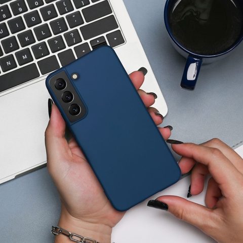 Obal / kryt na Samsung Galaxy A72 modrý - Forcell Silicone LITE Case