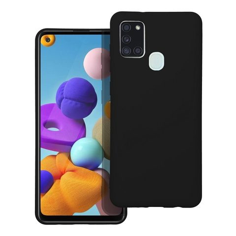 Obal / kryt pre Samsung Galaxy A21S čierny - Forcell Silicone Lite