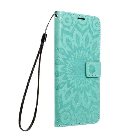 Pouzdro / Obal na Samsung Galaxy A53 5G green mandala - knížkové Forcell MEZZO