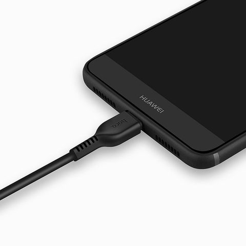 Dátový kábel USB / USB-C 2A 1 m čierny - HOCO X13