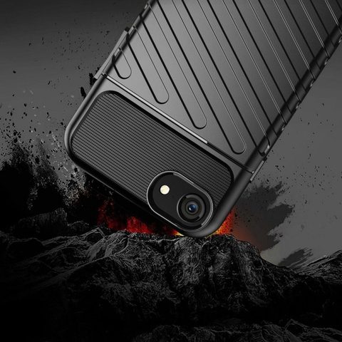 Obal / kryt pre Apple iPhone 7 / 8 / SE 2020 čierne - Forcell THUNDER