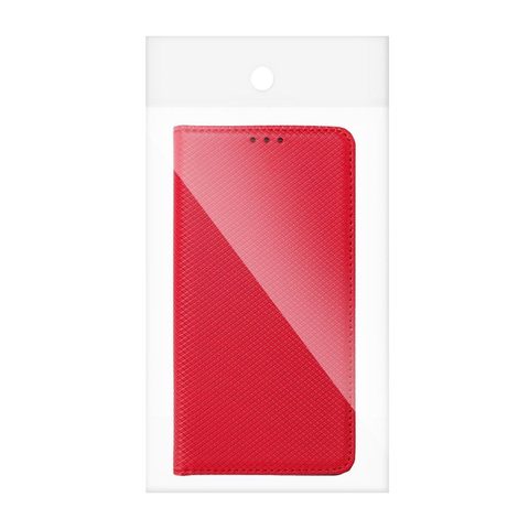 Puzdro / obal pre Samsung Galaxy S22 Ultra red - kniha Smart Case Book