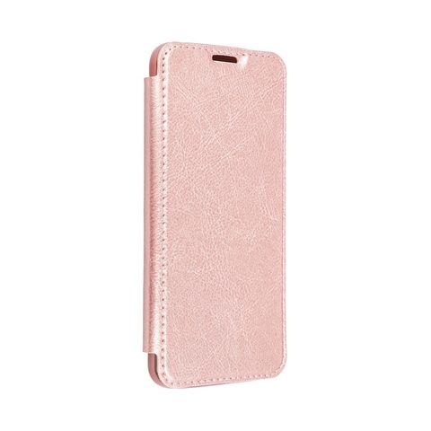 Pouzdro / obal na Samsung Galaxy S20 Ultra růžovozlaté - knížkové Forcell ELECTRO