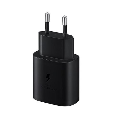 USB C típusú 2A 25W fekete töltő - Eredeti Samsung