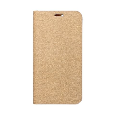 Puzdro / obal pre Xiaomi Redmi 9C / 9C NFC zlatý - kniha Luna Book