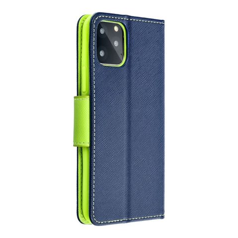 Pouzdro / obal na Xiaomi 11T / 11T Pro modro limetkové - knížkové Fancy Book