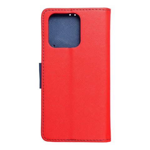 Puzdro / obal pre Xiaomi Redmi 10C červené - kniha Fancy book