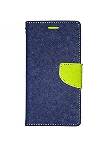 Pouzdro / obal na Samsung Galaxy A3 modro zelené - knížkové Fancy Book