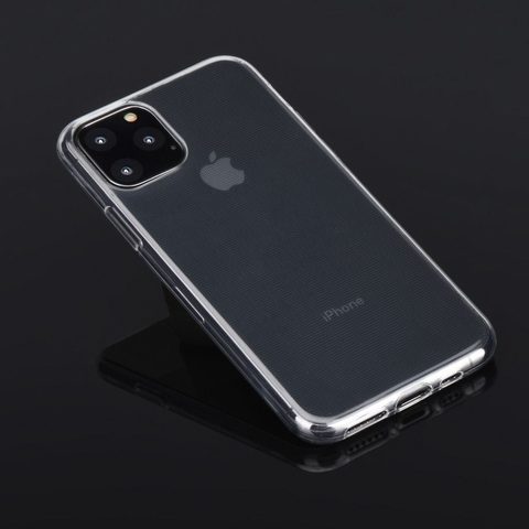 Obal / kryt na Apple iPhone 11 Pro Max priehľadné - Ultra Slim 0,5 mm
