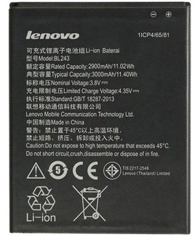 Baterie Lenovo BL243 3000 mAh Li-ion