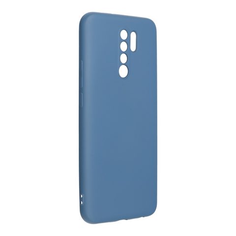 Védőborító Xiaomi Redmi 9 kék - Forcell SILICONE LITE tok