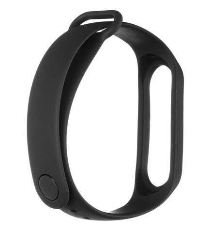 Silikonový řemínek pro Xiaomi Mi Band 3/4 černý