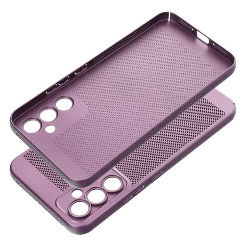 Obal / kryt na Samsung Galaxy A34 5G fialový - BREEZY