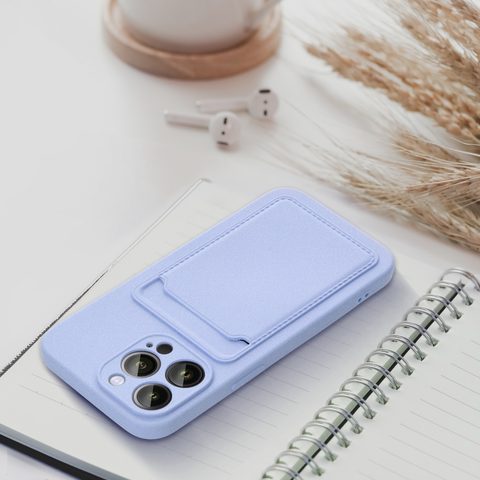 Obal / kryt na Apple iPhone 7 / iPhone 8 / SE 2020 / SE 2022 fialový - Forcell Card Case