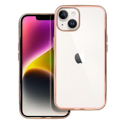 Obal / kryt na Apple iPhone 14 ( 6.1 ) růžový Forcell LUX