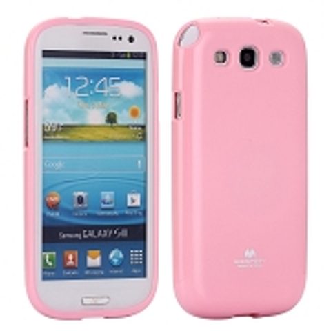 Obal / kryt pre Samsung Galaxy S3 (i9300) svetlo ružový - JELLY
