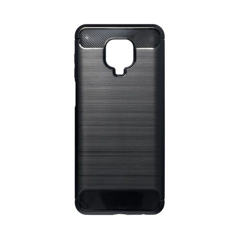 Obal / kryt pre XIAOMI Redmi NOTE 9 PRO MAX čierny Forcell CARBON